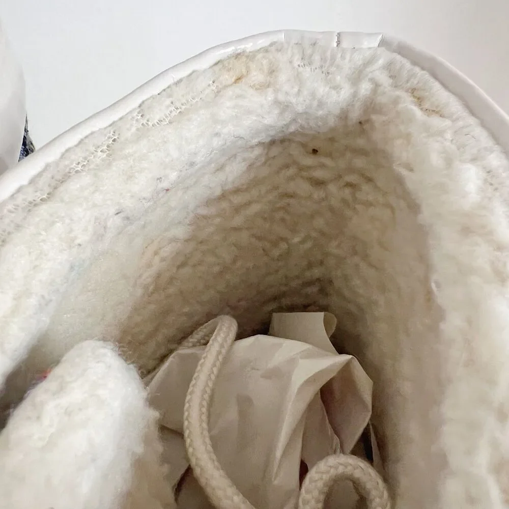 y2k Vintage Coach Peggey Signature Logo Winter Boots Snow Moon Boots Size 8 - Picture 13 of 13